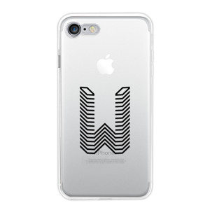 Logo huruf W gamer Casing HP
