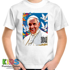 Kaos Anak POPE FRANCIS 002