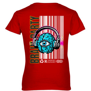 Kaos STREETWEAR BRAIN PARTY DARK ART STYLE