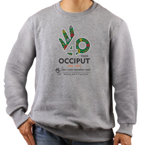 Jaket Sweater Kaos Reuni Occiput 40 thn