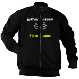 Jaket Bomber Kaos Hijrah