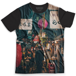 Kaos Fullprint Shinjuku Omoide Yokocho Japan