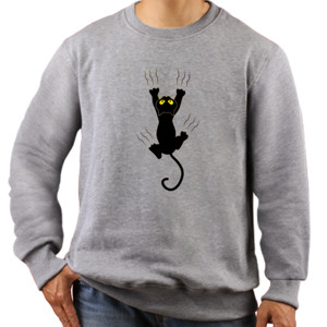 Jaket Sweater Kucing manjat