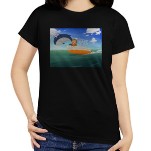 Kaos Sea - V-neck Wanita by Co_mbro
