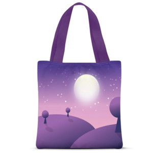 Tas Tote Fullprint Night In Another Dream