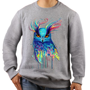 Jaket Sweater Owl Bird