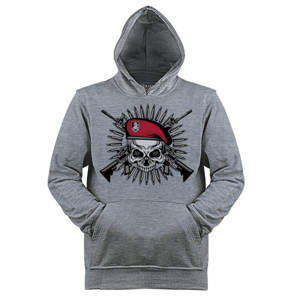 Jaket Hoodie Red Beret Army
