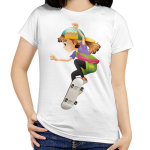 Kaos Skateboard - Good Girls