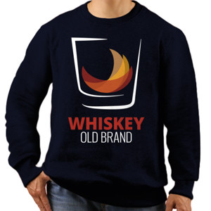 Jaket Sweater Whiskey Old Brand 