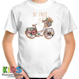 Kaos Sepeda - Be Free