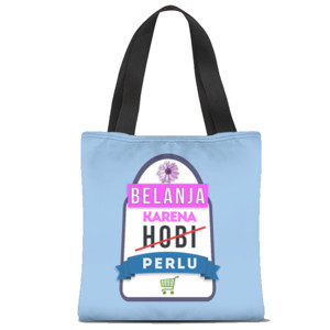 Tas Tote Fullprint Tas Belanja Perlu
