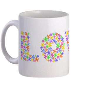 Mug Bunga bunga Love