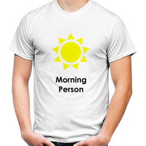 Kaos Morning Person