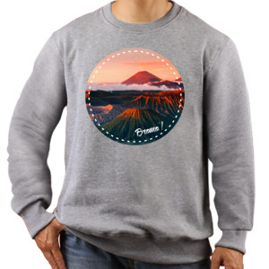Jaket Sweater Gunung Bromo - Indonesia