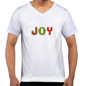 Kaos  Joy - Kaos Pria V-ncek by Co_mbro