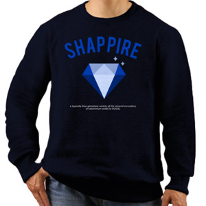 Jaket Sweater Shappire Gemstone