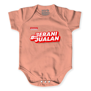 Baby Jumper Kaos Hitam Berani Jualan