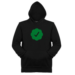 Jaket Hoodie Green Check