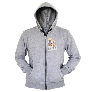 Hoodie Zipper Kaos Anjing 008