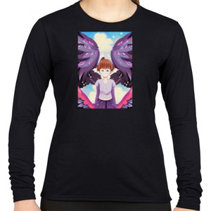 Kaos ANIME WANITA BERSAYAP