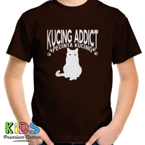 Kaos Kucing Addict
