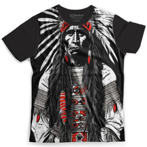 Kaos Fullprint Native American Chief 2