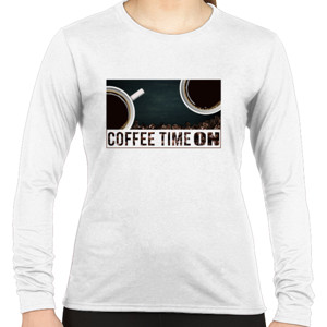 Kaos Coffee Time On