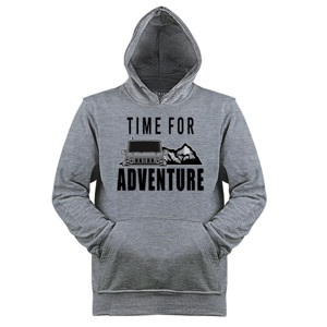 Jaket Hoodie Time For Adventure