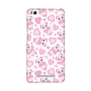 Pink Panda With Heart Casing HP