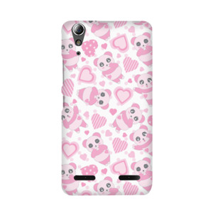 Pink Panda With Heart Casing HP
