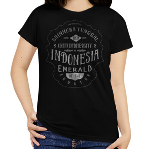 Kaos INDONESIA EMERALD OF THE EQUATOR 2