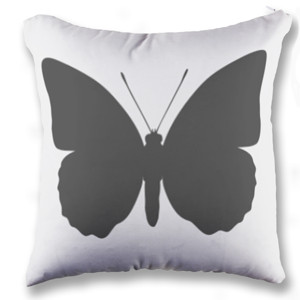 Bantal bantal sofa kupu-kupu