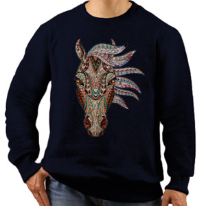 Jaket Sweater Horse
