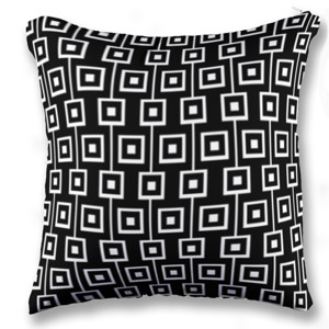 Bantal Black Motif