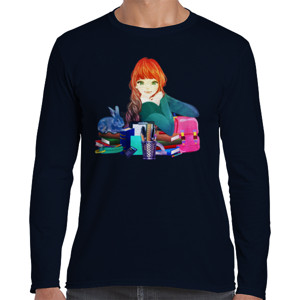 Kaos Buku - Kaos Wanita Buku - Book Lover T-Shirt