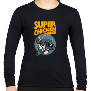 Kaos PUBG Super Chicken Dinner