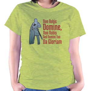 Kaos T-Shirt Knight Templar #01b