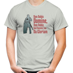 Kaos T-Shirt Knight Templar #01b