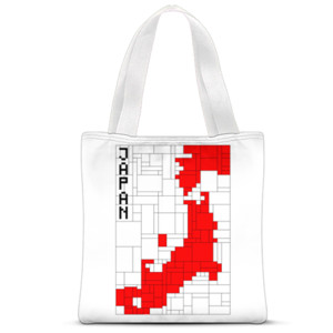 Tas Tote Fullprint JAPAN ISLAND
