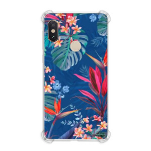 Casing HP Blue Flower Tropical