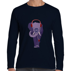 Kaos sweater elephant - gajah