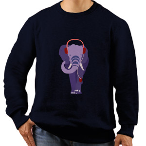 Jaket Sweater sweater elephant - gajah