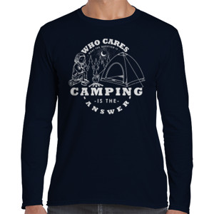 Kaos who cares what the question is, camping is the ans