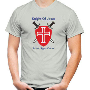 Kaos T-SHIRT - Knight Of Jesus #01