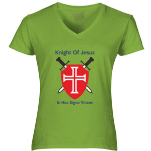 Kaos T-SHIRT - Knight Of Jesus #01