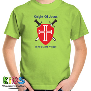 Kaos T-SHIRT - Knight Of Jesus #01