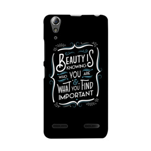 Beauty Is Knowing Who You Are.. Casing HP