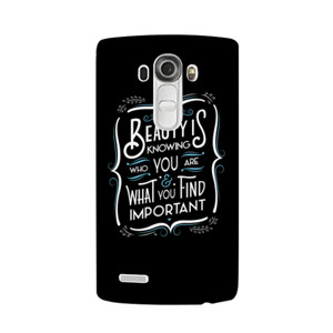 Beauty Is Knowing Who You Are.. Casing HP
