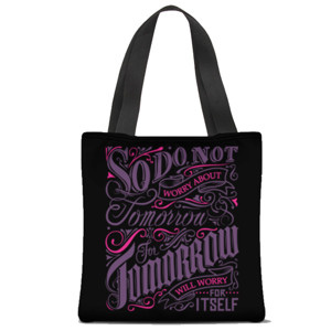 Tas Tote Fullprint Lets Find Some Beautiful Place to Get Lost
