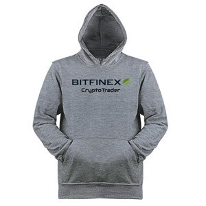 Jaket Hoodie Bitfinex Cryptocurrency Trader